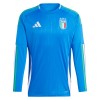 Camiseta de fútbol Manga Larga Italia Primera Equipación Euro 2024 - Hombre